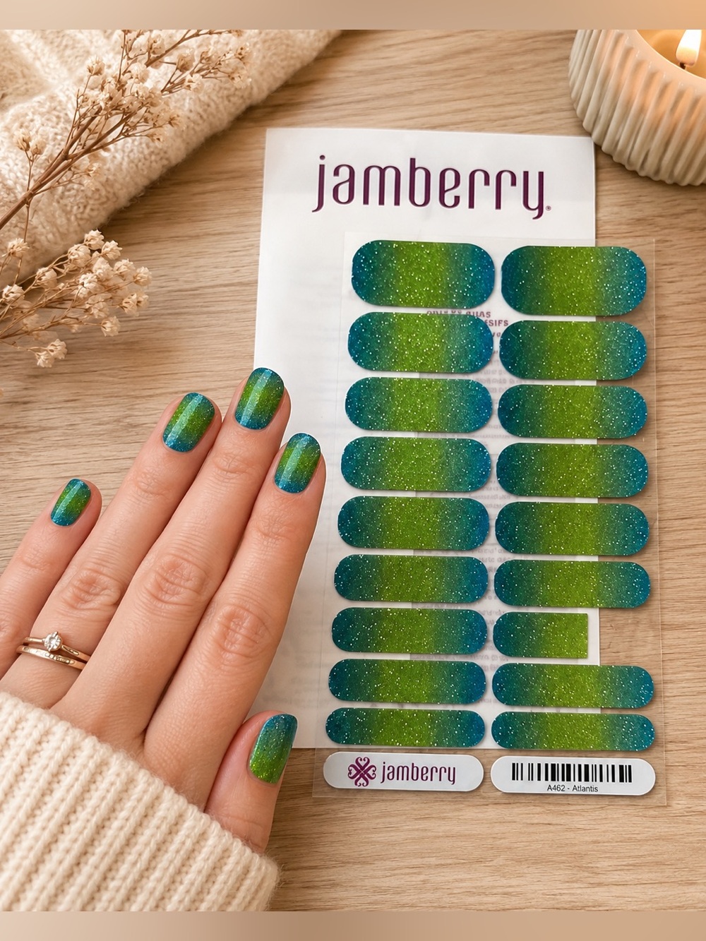 Jamberry Nail Wraps: Atlantis | Buy Three Get One Free
